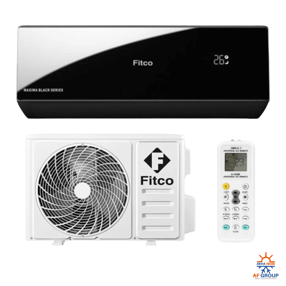 FITCO MURAL INVERTER 24000 BTU NOIR